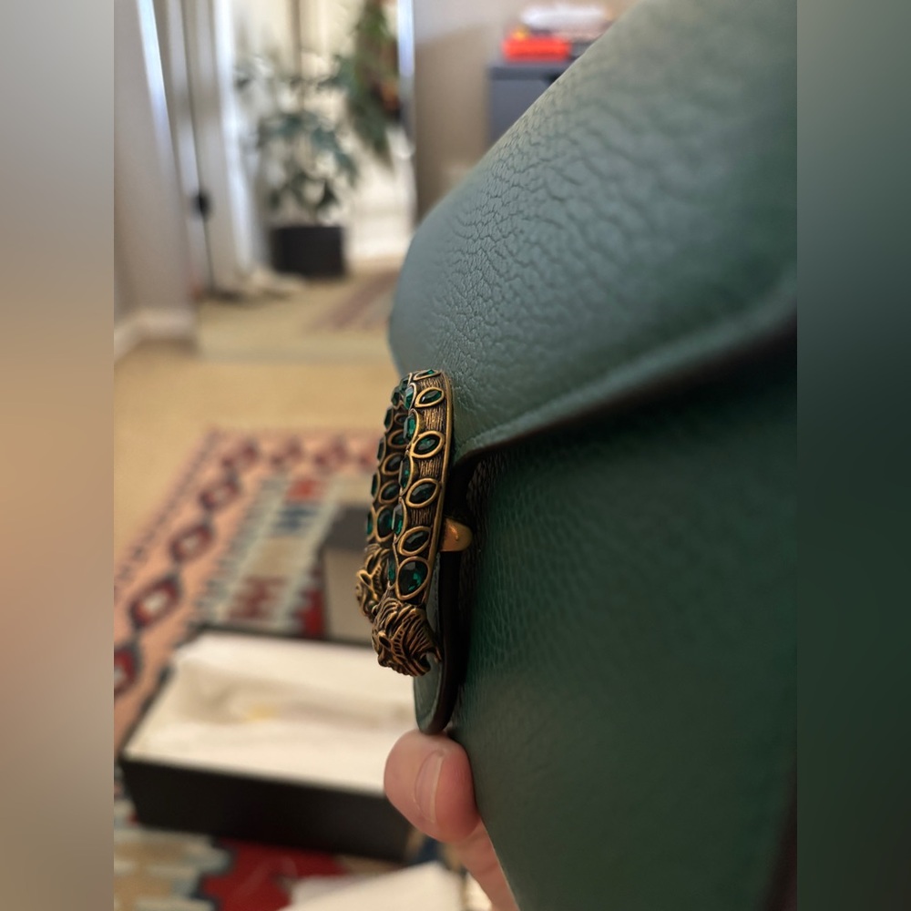 Gucci Dionysus Mini Leather Chain Wallet - Picture 13 of 16